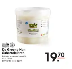 Sligro De Groene Hen Scharreleieren aanbieding