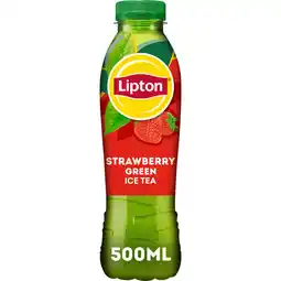 Albert Heijn Lipton Ice tea green strawberry aanbieding