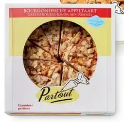 Sligro Partout appeltaart bourgondisch aanbieding