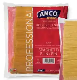Sligro Anco kookbestendige pasta fijne spaghetti aanbieding