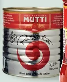 Sligro Mutti tomaten conserven passata aanbieding