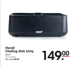 Sligro Hendi chafing dish uniq aanbieding