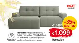 Gaverzicht Hoeksalon aanbieding