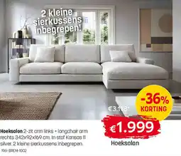 Gaverzicht Hoeksalon aanbieding