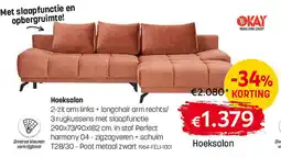 Gaverzicht Hoeksalon aanbieding