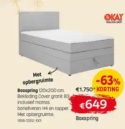 Gaverzicht Boxspring aanbieding