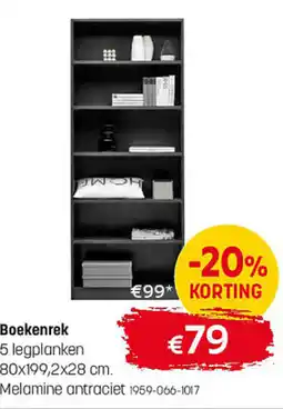 Gaverzicht Boekenrek aanbieding