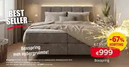 Gaverzicht Boxspring aanbieding