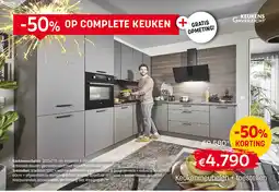 Gaverzicht Keukenmeubelen + toestellen aanbieding