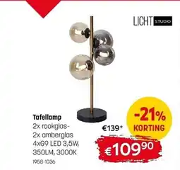Gaverzicht Tafellamp aanbieding