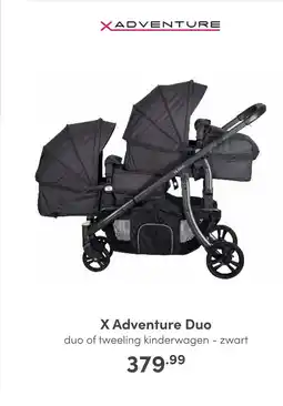 Baby & Tiener X Adventure Duo aanbieding