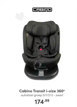 Baby & Tiener Cabino Transit i-size 360 aanbieding