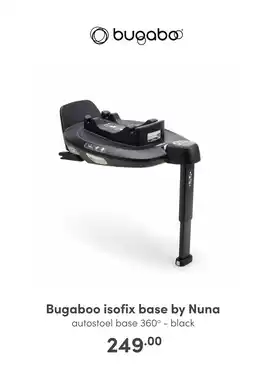 Baby & Tiener Bugaboo isofix base by Nuna aanbieding