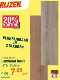 Cevo Laminaat basic aanbieding