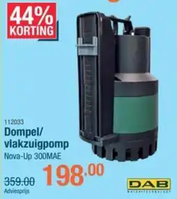 Cevo Dompel vlakzuigpomp aanbieding
