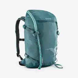 Decathlon Bergsportrugzak 22 liter Alpinism 22 blauwgroen aanbieding