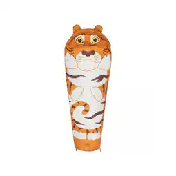 Decathlon Kinderslaapzak Highlander Tiger Print 15ºC aanbieding