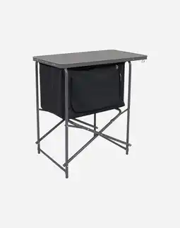 Decathlon Bo-Camp - Opbergkast /bijzettafel Logan 80x45 cm aanbieding