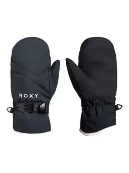 Decathlon Isolierte Fäustlinge ROXY JETTY Schwarz Meisjes aanbieding