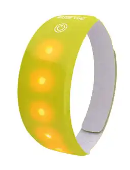 Decathlon WOWOW Lightband with LEDs - Yellow aanbieding