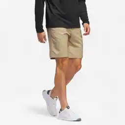 Decathlon Golfbermuda voor heren beige aanbieding