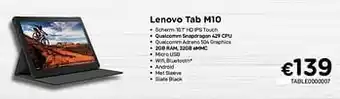 CompuDeals Lenovo tab m10 table0000007 aanbieding