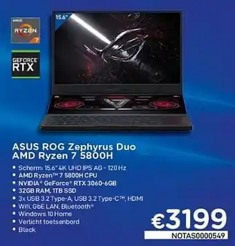 Asus rog zephyrus duo amd ryzen 7 5800h notas0000549