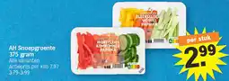 Albert Heijn AH Snoepgroente 375 gram aanbieding