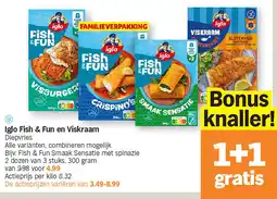 Albert Heijn Iglo Fish & Fun en Viskraam aanbieding
