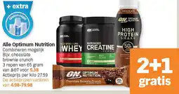 Albert Heijn Alle Optimum Nutrition aanbieding