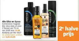 Albert Heijn Alle Gliss en Syoss aanbieding