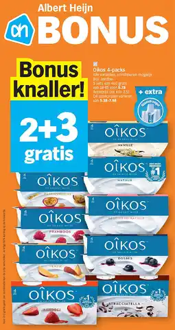 Albert Heijn Oikos 4-packs aanbieding