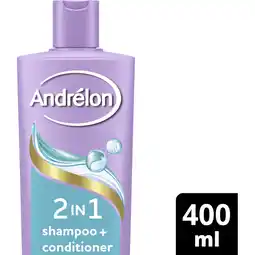 Albert Heijn Andrélon 2in1 shampoo + conditioner aanbieding