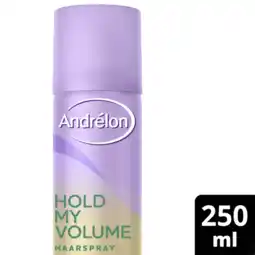 Albert Heijn Andrélon Verrassend volume styling haarspray aanbieding