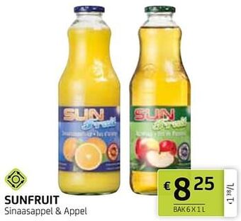BelBev Sunfruit sinaasappel + appel aanbieding