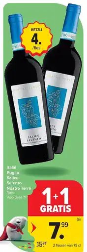 Carrefour Italië Puglia Salice Salento Nostre Terre aanbieding