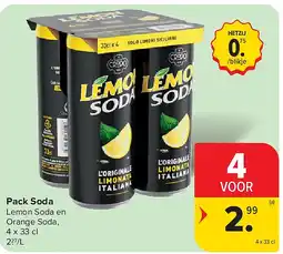 Carrefour Pack Soda aanbieding