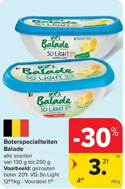 Carrefour Boterspecialiteiten Balade aanbieding
