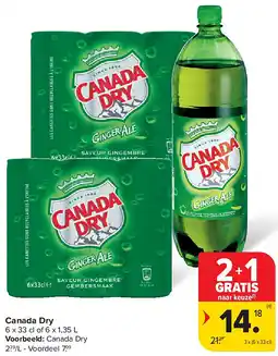 Carrefour Canada Dry aanbieding