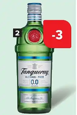 Carrefour Tanqueray zonder alcohol 0.0% aanbieding