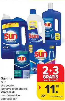 Carrefour Gamma Sun aanbieding