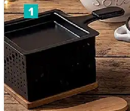 Carrefour Vierkante raclette voor 1 persoon aanbieding