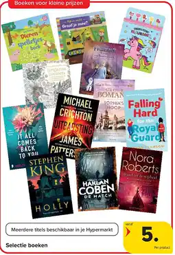 Carrefour Selectie boeken aanbieding