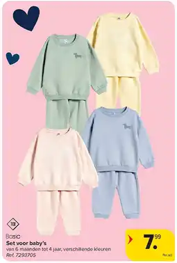 Carrefour Set voor baby’s aanbieding