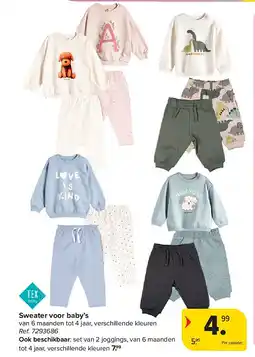 Carrefour Sweater voor baby’s aanbieding
