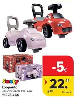 Carrefour Loopauto aanbieding