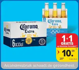 Carrefour Corona Extra aanbieding