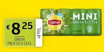 Lipton green ice tea