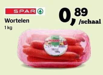 Spar Wortelen aanbieding