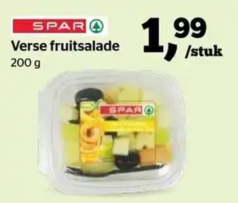 Spar Verse fruitsalade aanbieding